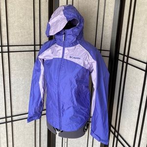 Columbia rain jacket girls M 10/12